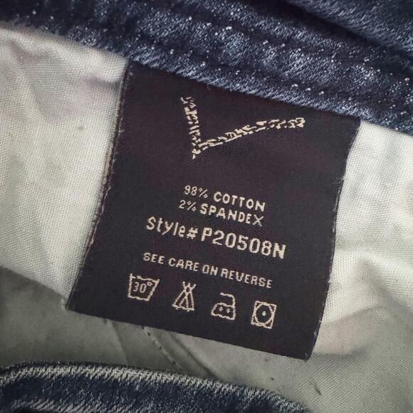 Vigoss Studio Nolita Skinny Jeans Womens 28 Blue Denim low rise Slim Fit Pants - Picture 16 of 16